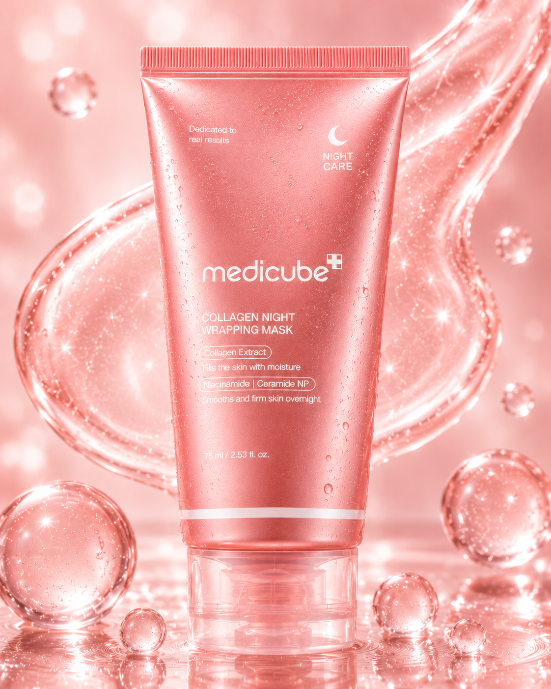Korean Glass Skin Overnight Collagen Wrapping Mask