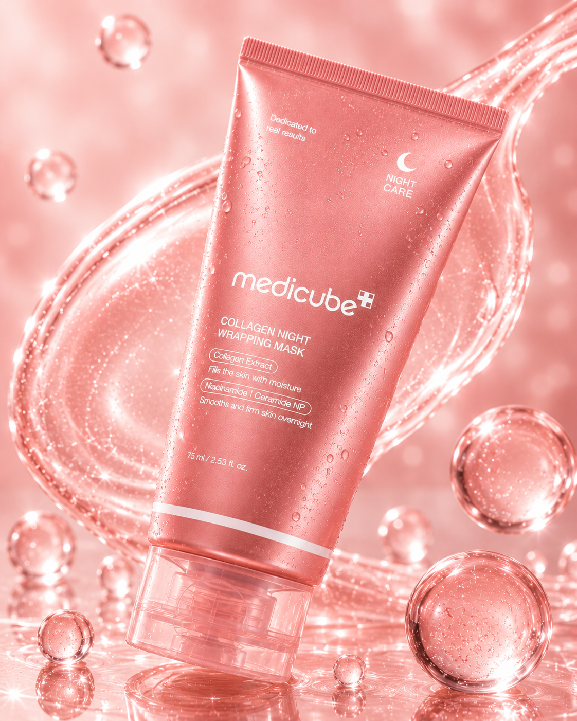 Korean Glass Skin Overnight Collagen Wrapping Mask