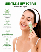 Double Headed Face Cleansing Brush – Deep Pore Cleansing, Exfoliating & Blackhead Removal Tool (Pack of 2)
