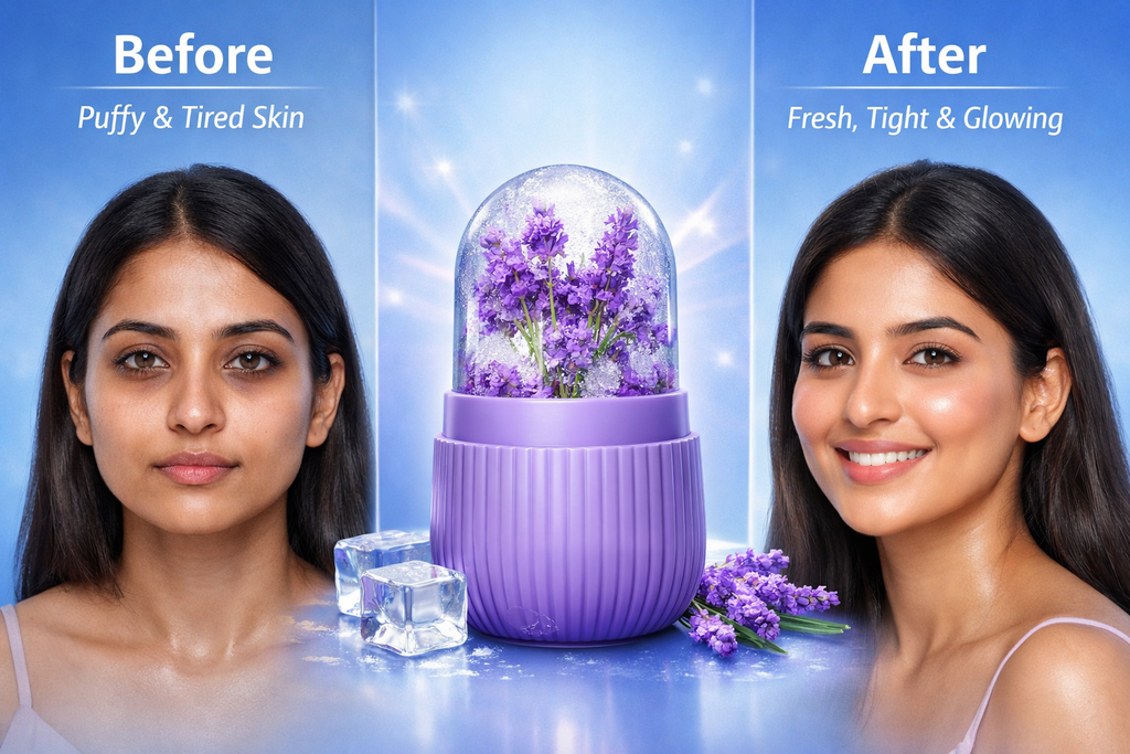 Ice Roller – Instant Cooling Relief for Face, Neck & Body